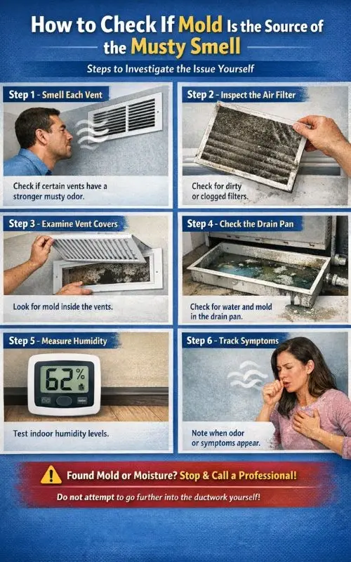 How to Check If Mold Is the Source of the Musty Smell