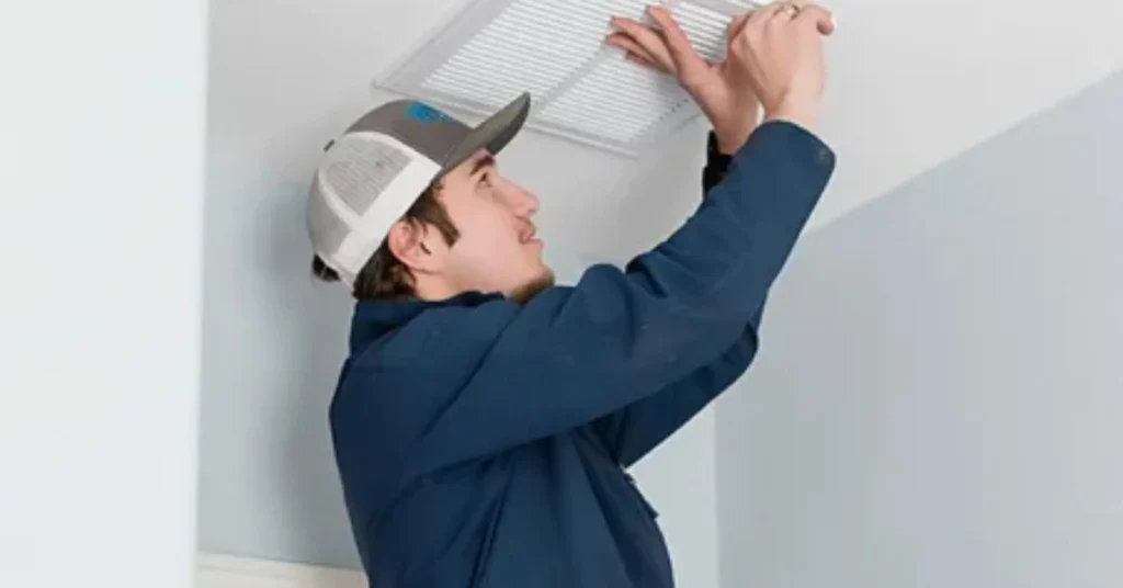 Comparison of dirty HVAC ducts and professionally cleaned ducts