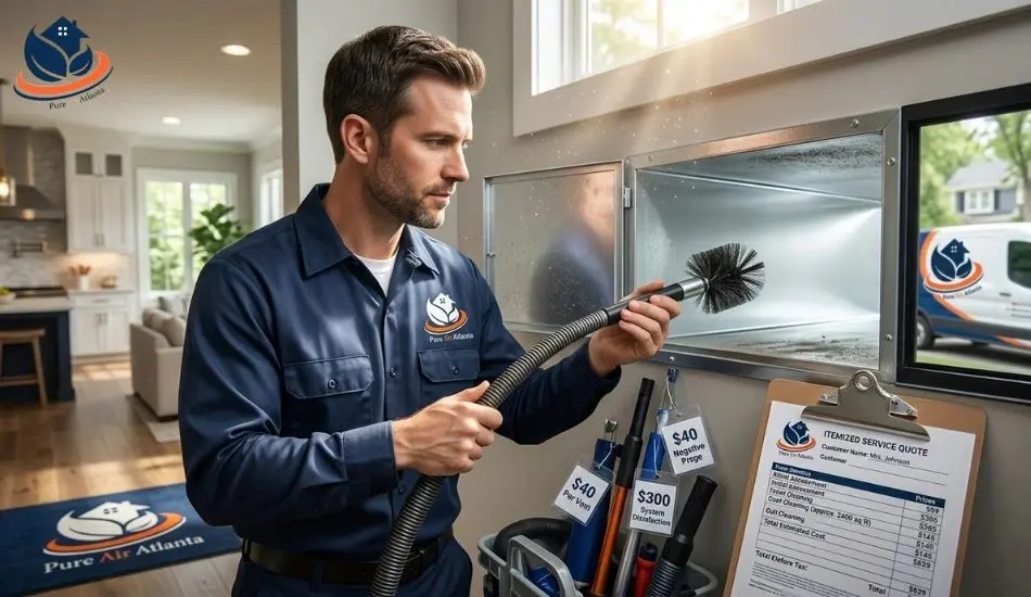 2026 Price Breakdown by Home Size — Atlanta Metro Area air duct cleaning atlanta price