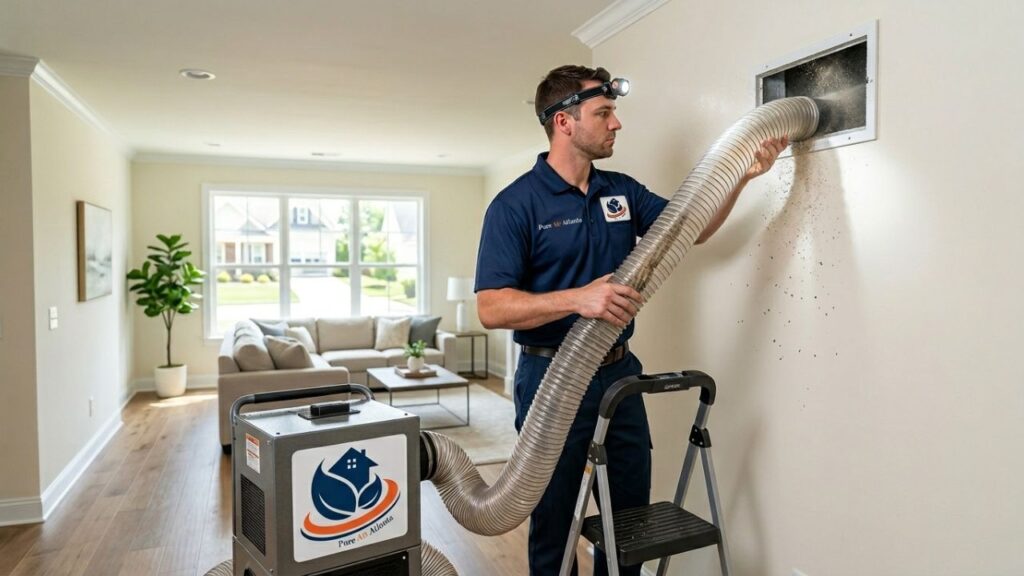 Air Duct Cleaning in Marietta GA
