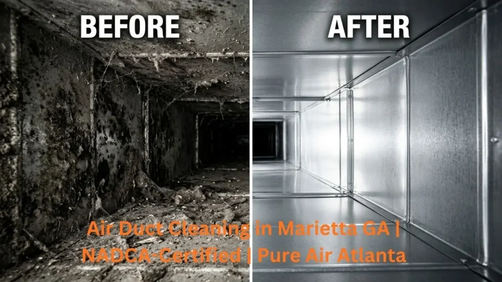 Air Duct Cleaning in Marietta GA NADCA-Certified Pure Air Atlanta