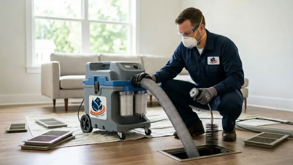 How Long Does Air Duct Cleaning Take | Pure Air Atlanta 2 How Long Does Air Duct Cleaning Take in Atlanta 1