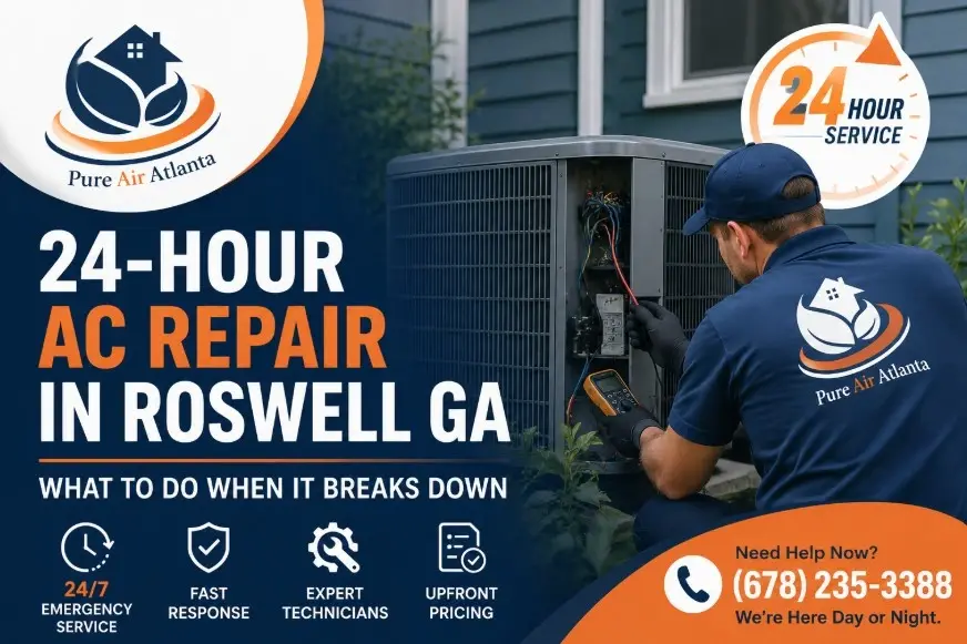 24 Hour AC Repair Roswell GA