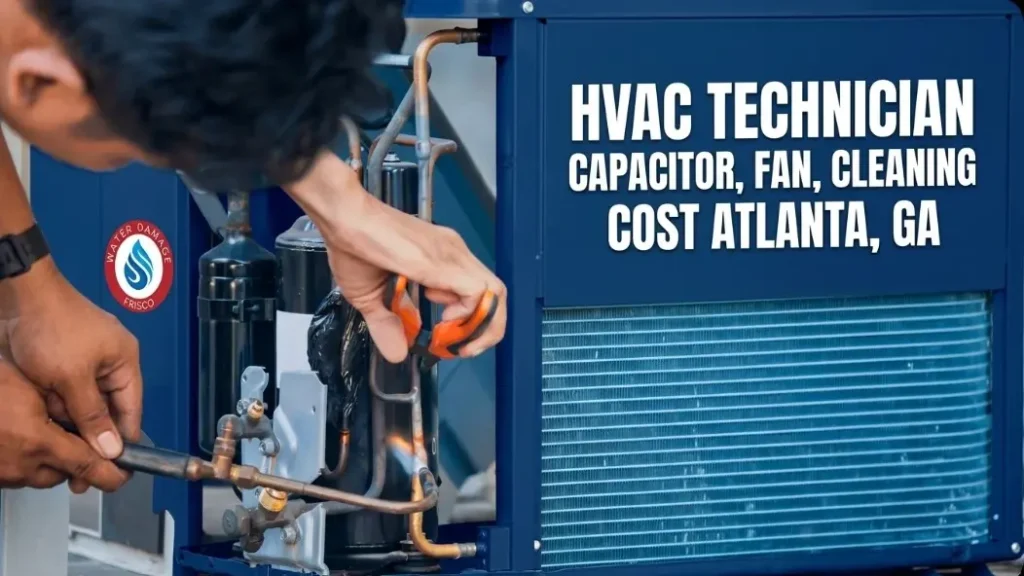 HVAC Technician Capacitor Fan Cleaning Cost Atlanta