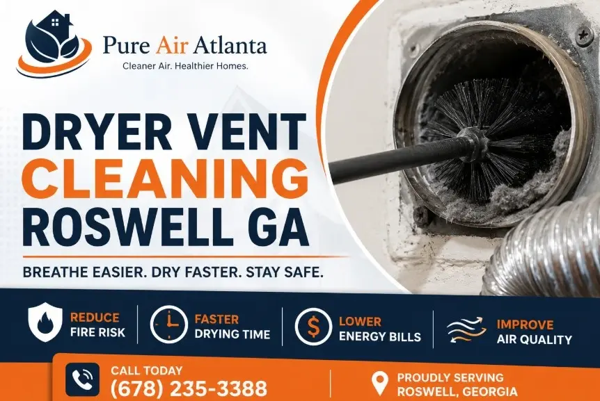 dryer vent cleaning Roswell GA