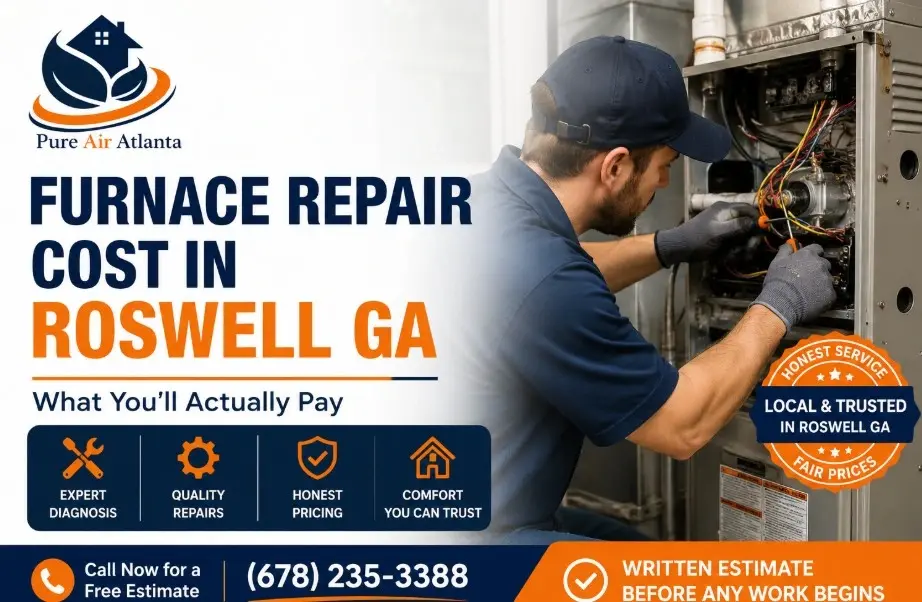 furnace repair cost Roswell GA