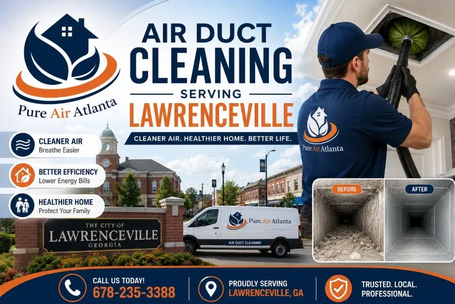 Air duct cleaning vs HVAC cleaning Lawrenceville homes, call 678-235-3388. See the real difference.