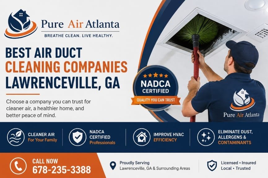 Best air duct cleaning companies Lawrenceville