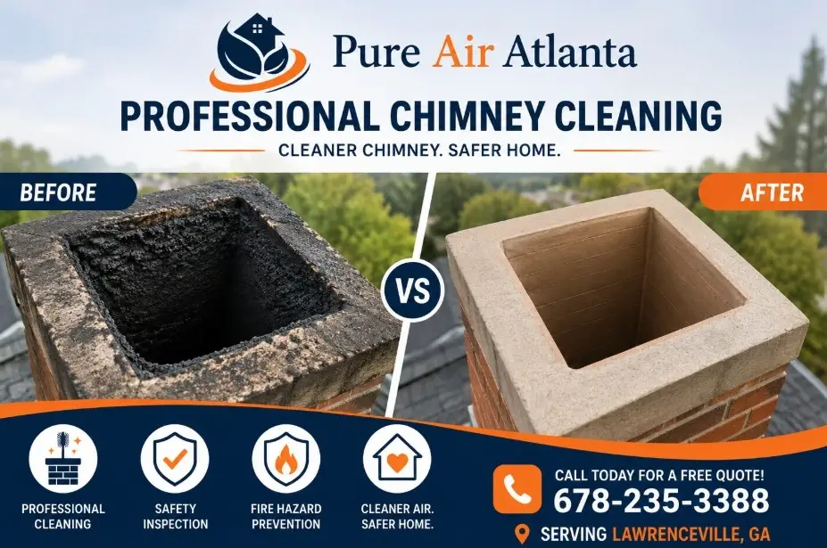 Chimney Cleaning Cost Lawrenceville GA (2026 Guide) 1 Chimney Cleaning Cost Lawrenceville GA call 678-235-3388