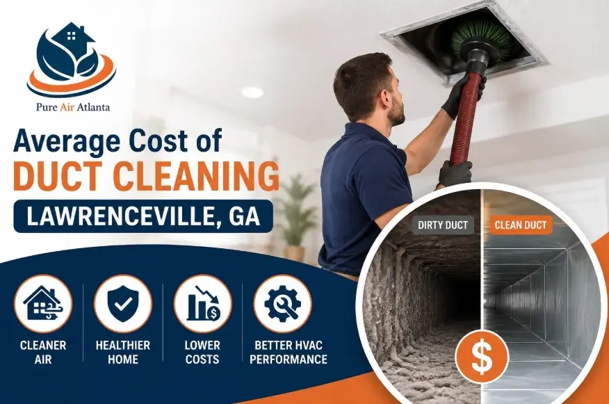 Average Cost of Duct Cleaning Lawrenceville GA (2026) 1 https://pureairatlanta.com/wp-content/uploads/2026/08/average-cost-of-duct-cleaning-lawrenceville.webp