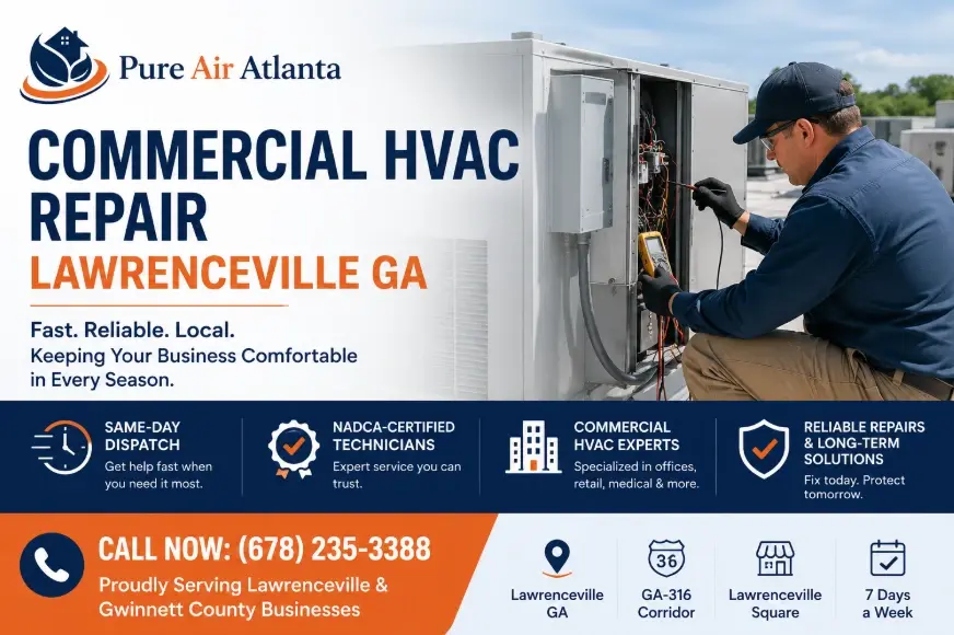 commercial hvac repair lawrenceville ga