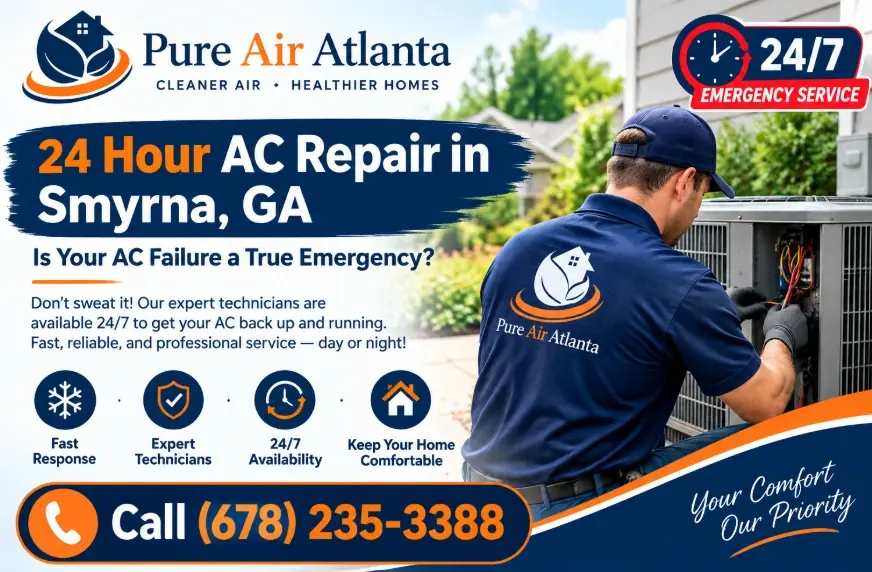 24 Hour AC Repair Smyrna GA