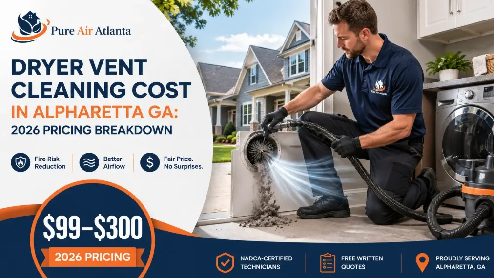 Dryer Vent Cleaning Cost Alpharetta GA