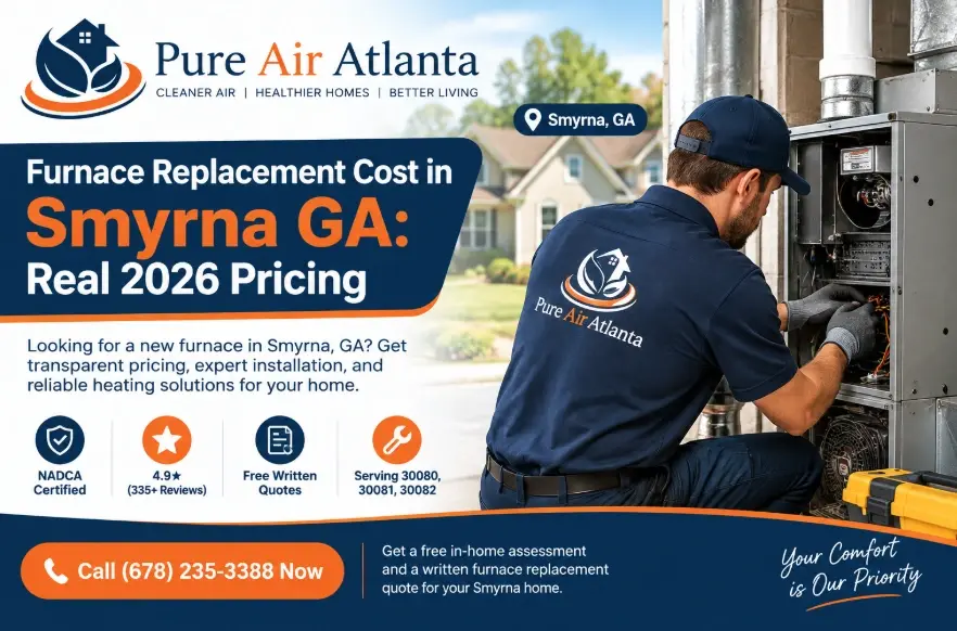 Furnace Replacement Cost Smyrna GA