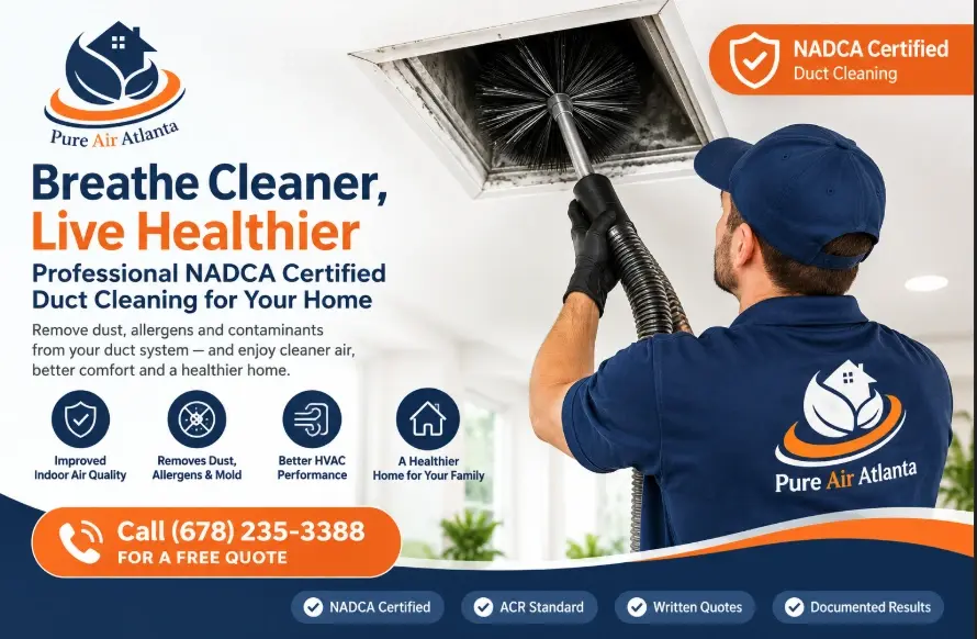 NADCA Certified Duct Cleaning Douglasville