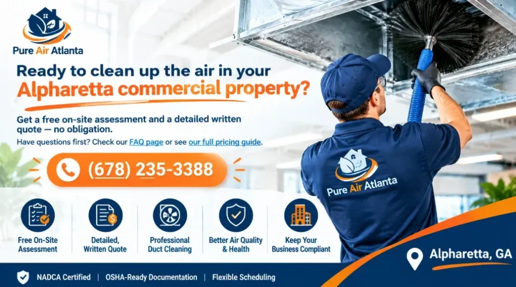 Ready to clean up the air in your Alpharetta commercial property