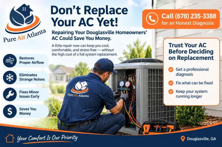 Signs Your AC Needs Repair Douglasville