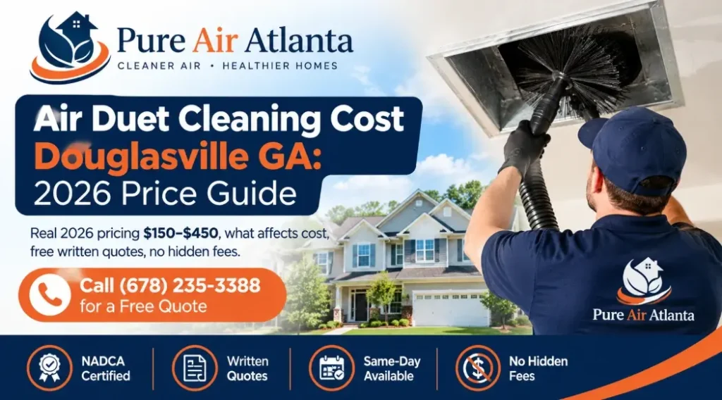 air duct cleaning cost douglasville ga