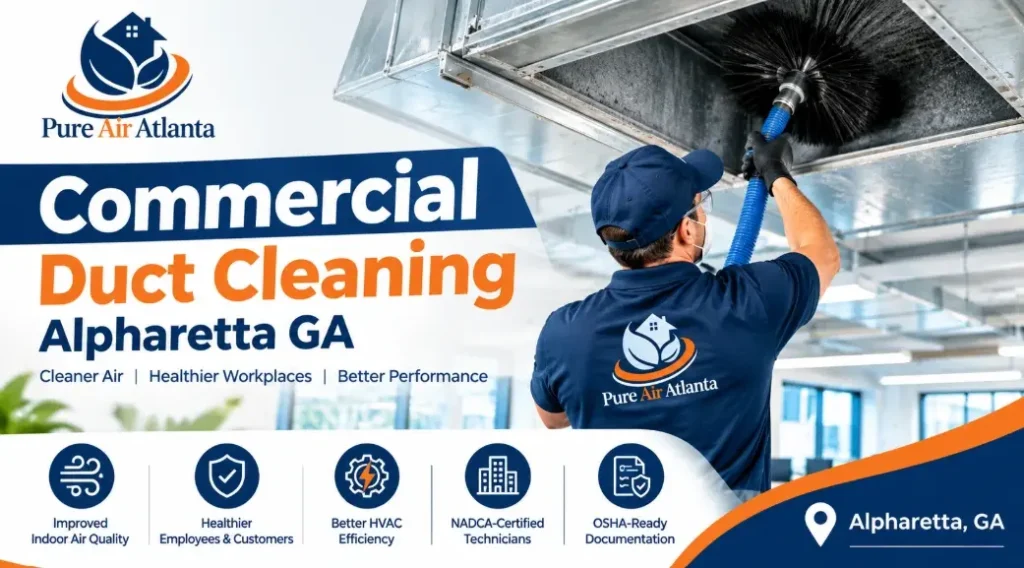 commercial duct cleaning Alpharetta GA