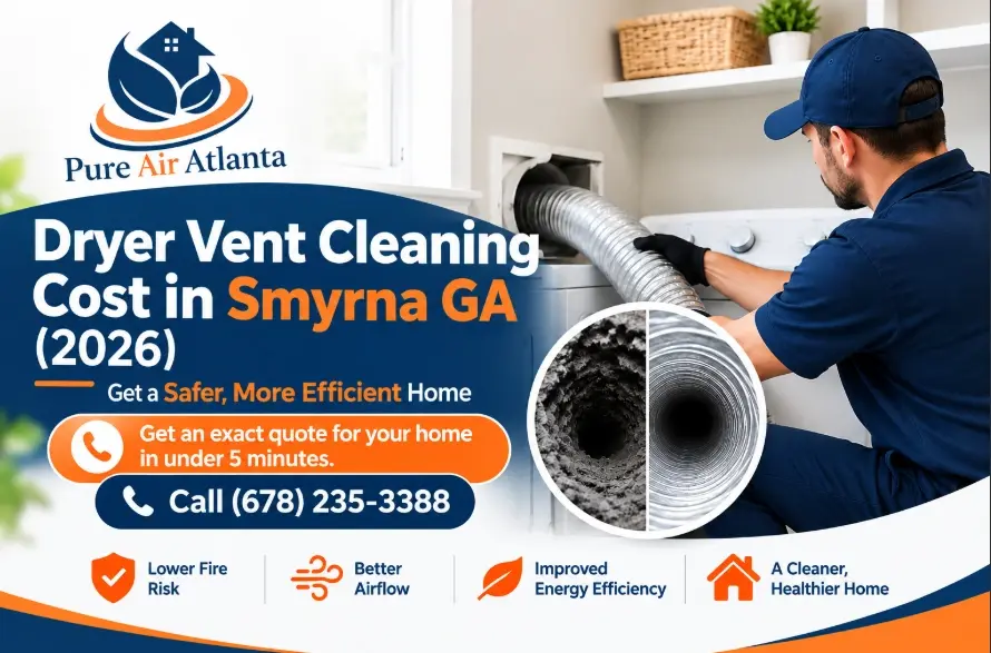 dryer vent cleaning cost smyrna ga