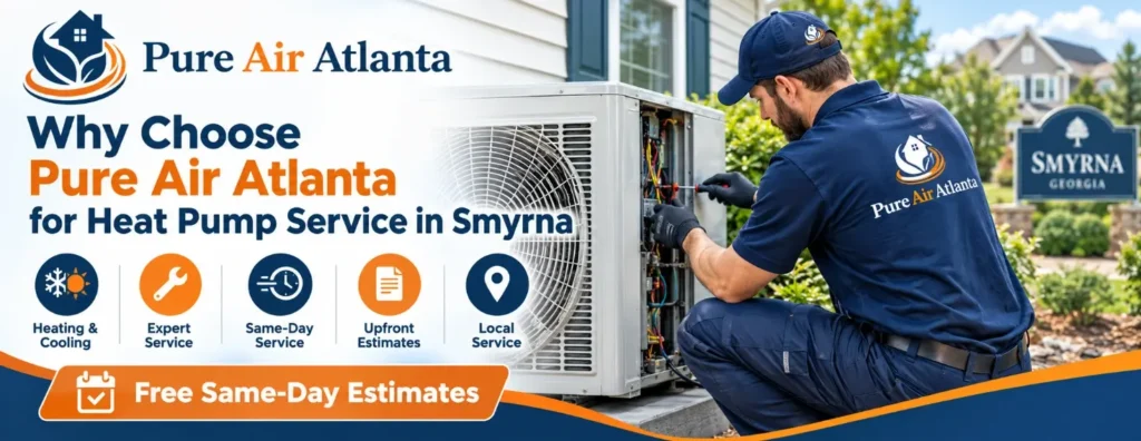 Heat Pump Repair Installation Cost Smyrna GA (2026 Guide) 2 heat pump installation Smyrna GA, heat pump repair Smyrna, heat pump replacement Smyrna GA,
heat pump repair cost, heat pump installation cost, heat pump replacement cost Smyrna,
HVAC permit Smyrna GA, heat pump rebates Georgia