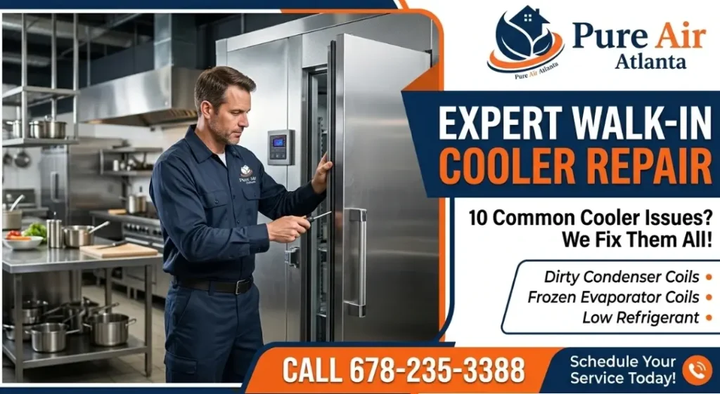 Walk In Cooler Not Cooling? 10 Causes and When to Call 3 10 Causes of a Walk In Cooler Not Cooling Atlanta Owners See