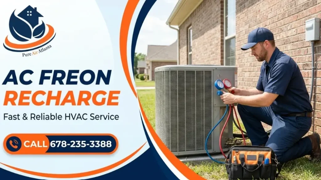 AC Freon Recharge Cost Atlanta