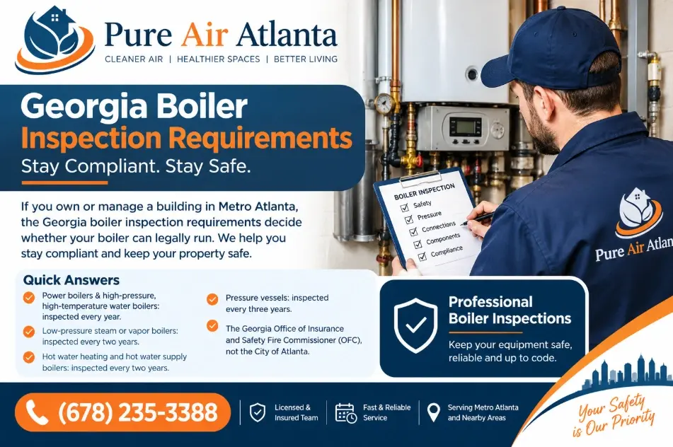 Georgia Boiler Inspection Requirements: Certificate Guide 1 Georgia Boiler Inspection Requirements
