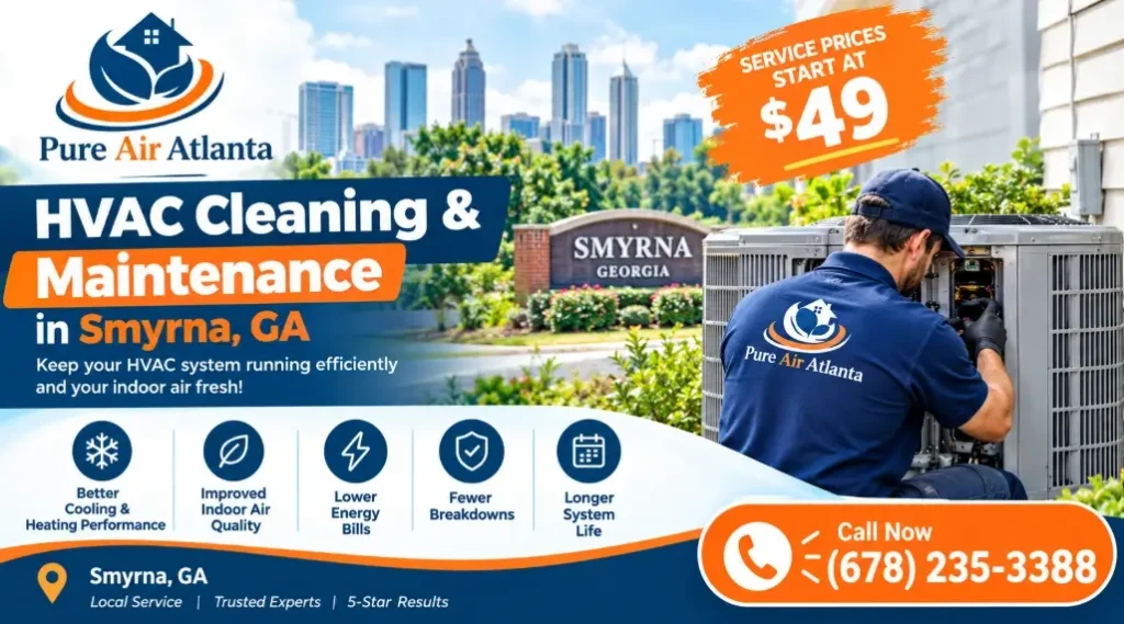 HVAC Cleaning Cost Smyrna GA