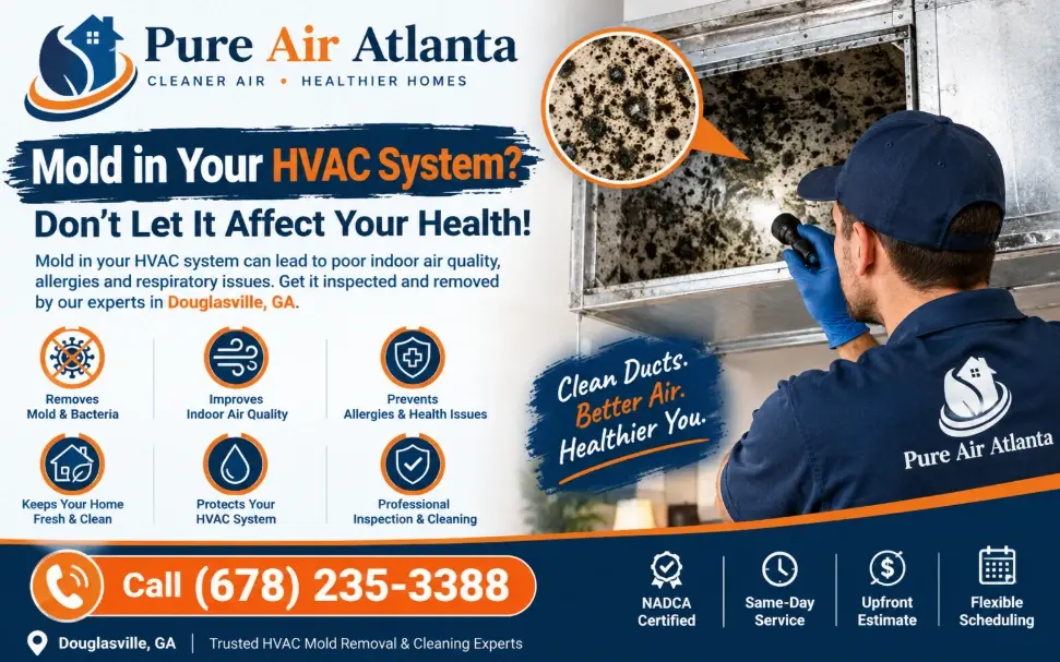 Mold in HVAC System Douglasville GA: Signs, Causes & Fixes 3 How to Prevent Mold in Your HVAC System