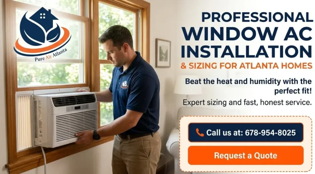 Window AC Size BTU Atlanta