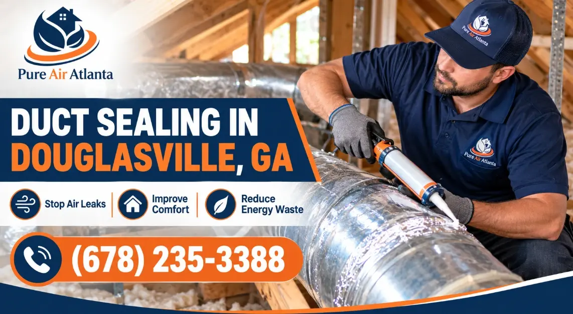 duct sealing Douglasville GA